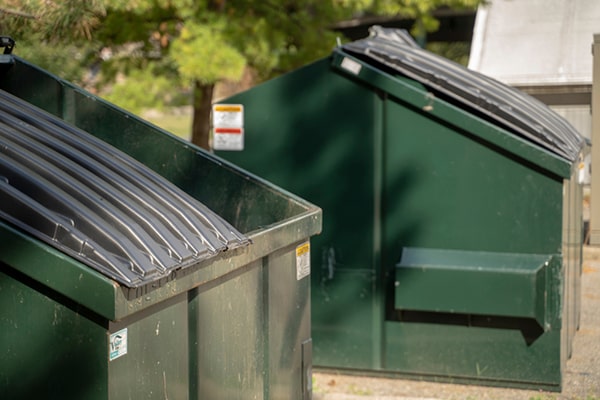 we offer a range of sizes for our commercial dumpsters to accommodate businesses of all sizes